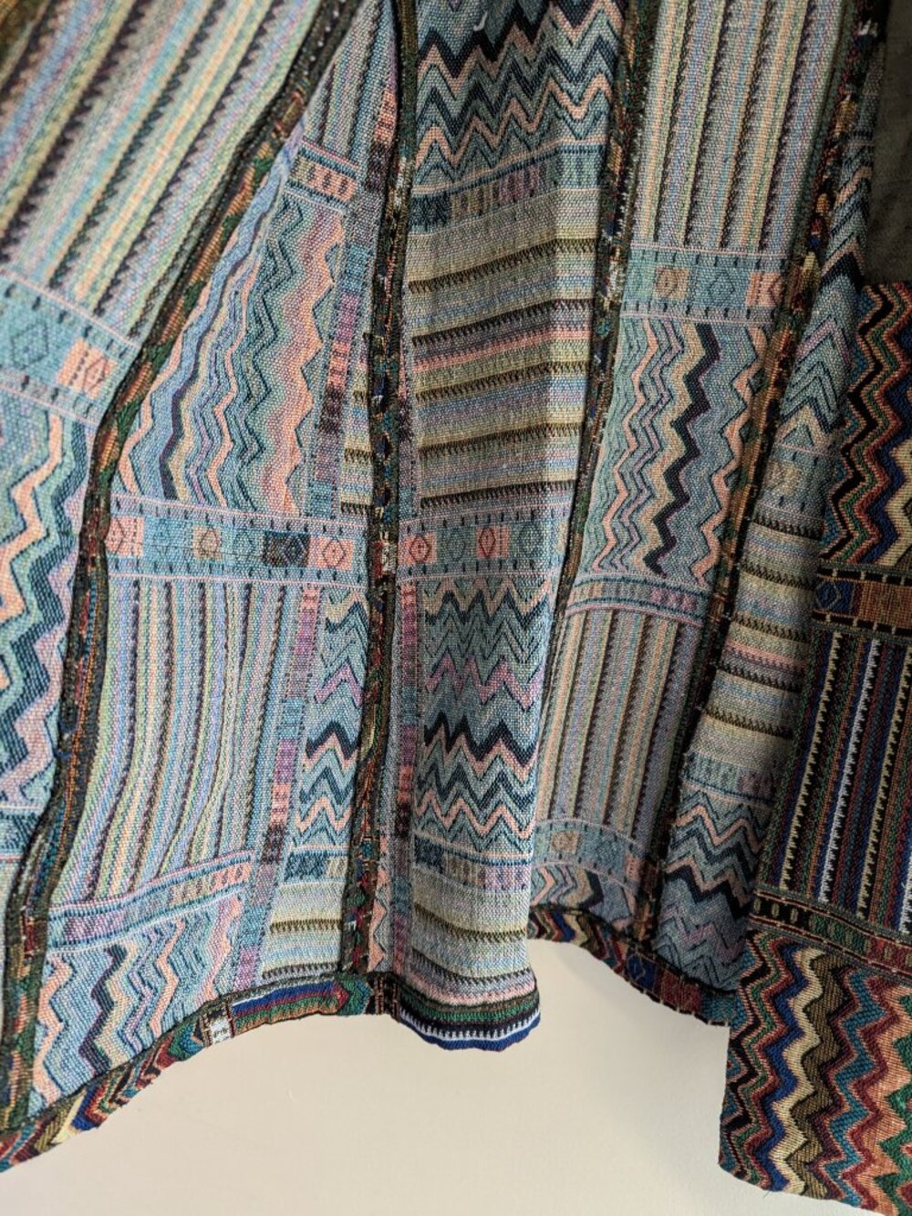 Funsport Multi colored Aztec Abstract Print light jacket - Picture 7 of 8